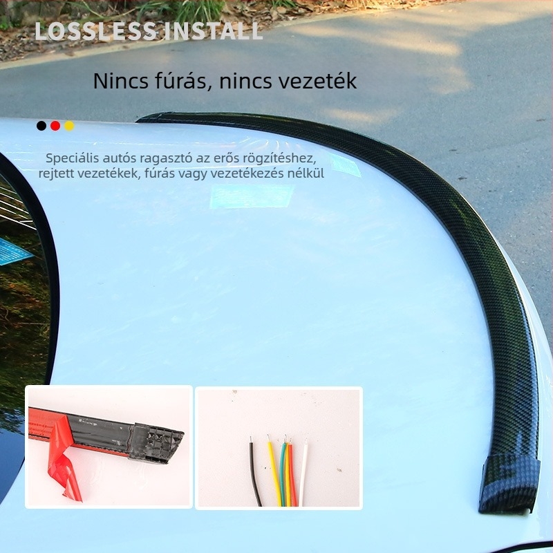 Univerzális LED hátsó lámpa szalag – autóhoz, effektus folyó fény és indexjel