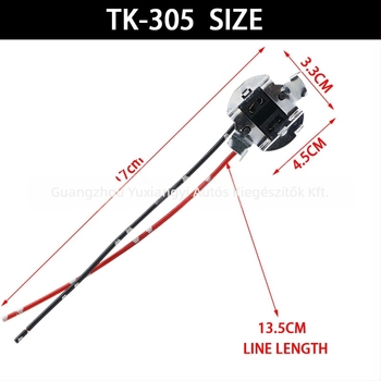 TK-305 LED Autóizzó Foglalat Csatlakozó Adapter | LED fényforrás, 12V, 1W, 1000 lm