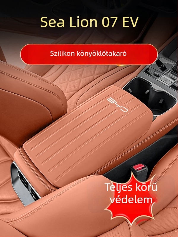 BYD Sea Lion 07EV Szilikon kartámaszfedél központi kartámasz párna - Belső átalakítás kiegészítő