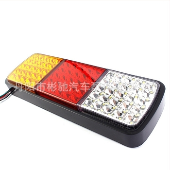 RD-097A 75-LED Teherautó hátsó lámpa és trailer lámpa, LED, 12V, 1000 lm, 6000K