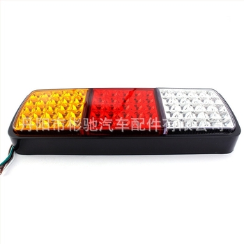 RD-097A 75-LED Teherautó hátsó lámpa és trailer lámpa, LED, 12V, 1000 lm, 6000K