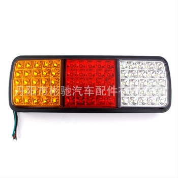 RD-097A 75-LED Teherautó hátsó lámpa és trailer lámpa, LED, 12V, 1000 lm, 6000K