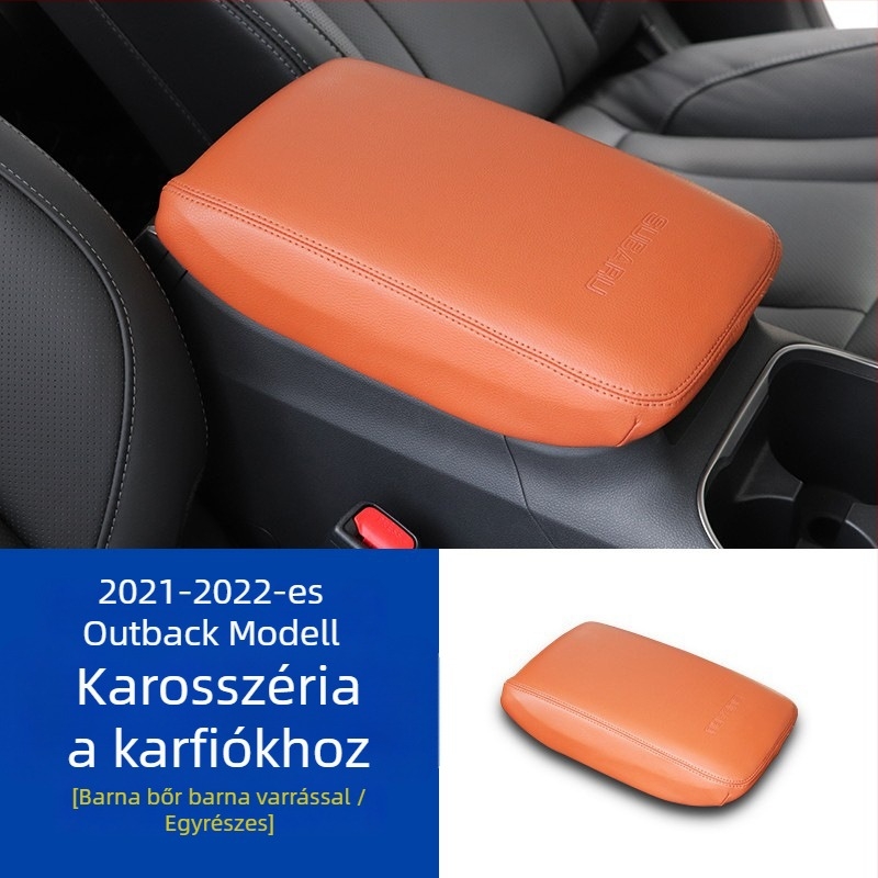 Subaru Outback könyöklő középső fedél – bőr, Modell aohu, Outback-kompatibilis, súly 0,25 kg, telepítési támogatás