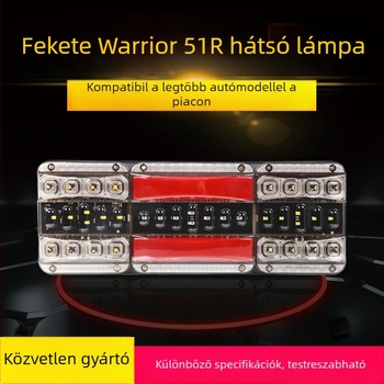 Autóhátsó lámpák, Samurai STR modell, teherautókkal kompatibilis, testreszabható, Xinshun