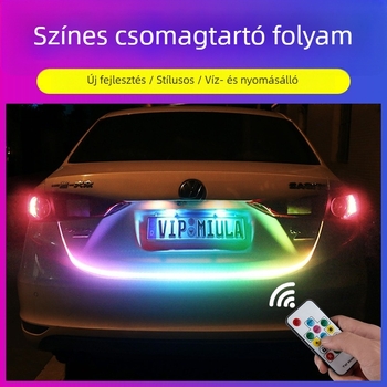 LED hátsó lámpa a csomagtartóhoz — Colorful streamer tail box light, 12V, 15W, 6000K, 300 lm, 50 000 óra