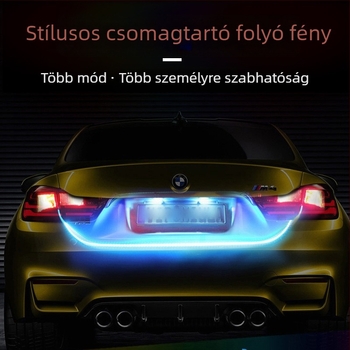 LED hátsó lámpa a csomagtartóhoz — Colorful streamer tail box light, 12V, 15W, 6000K, 300 lm, 50 000 óra