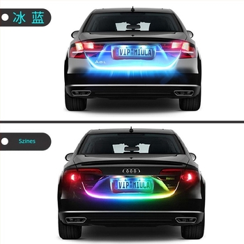 LED hátsó lámpa a csomagtartóhoz — Colorful streamer tail box light, 12V, 15W, 6000K, 300 lm, 50 000 óra