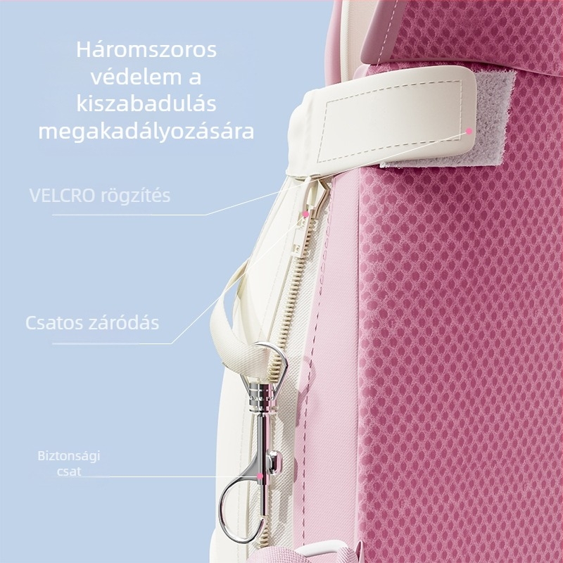 Háziállat-táska - vászon anyag, megfelelő macskák és kis testű kutyák számára, közepes keménység