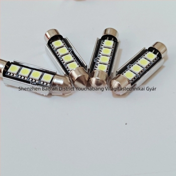 23 darabos LED belső autóvilágítás olvasólámpa készlet, T10 5050 W5W, műszerfal