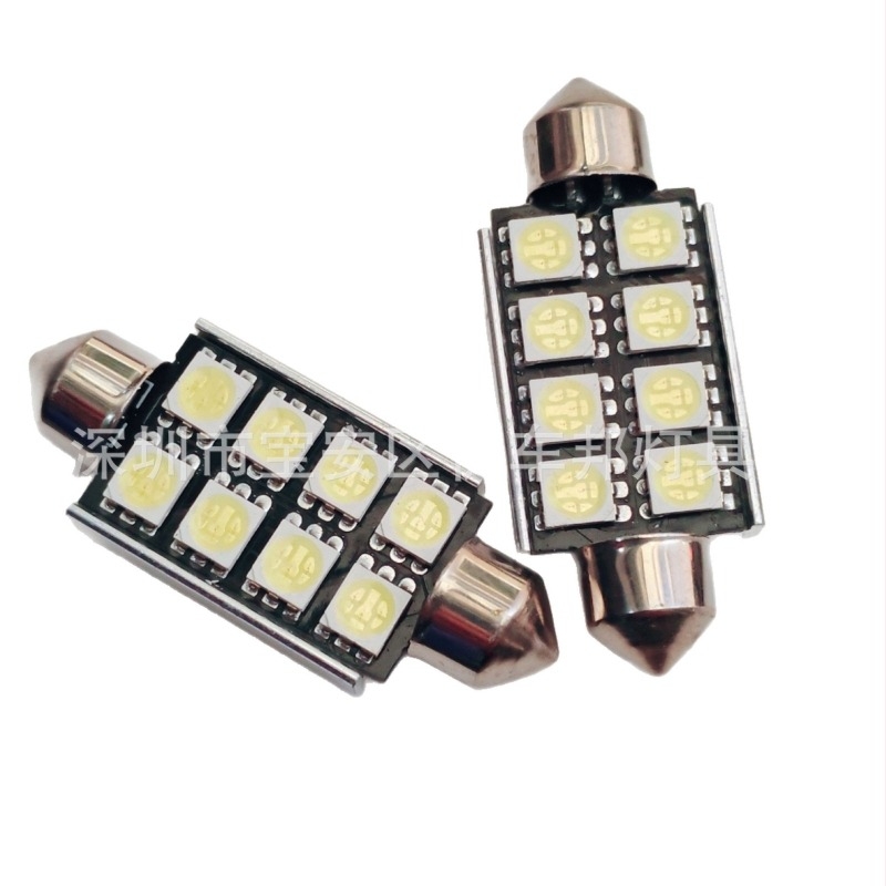 23 darabos LED belső autóvilágítás olvasólámpa készlet, T10 5050 W5W, műszerfal