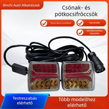 Trailer kombinált hátsó lámpa – ABS, 24V, vízálló, Binchi Márka