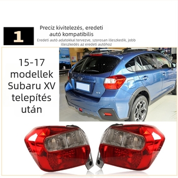 Subaru XV hátsó lámpa – fél szerelvény, fedél a féklámpához és ház a tolató lámpához, ABS, halogén, modell 220-1929r