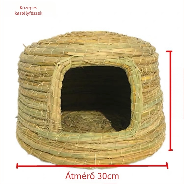 Hörcsög szalmából készült fészek, lélegző és meleg, Shengcun Family