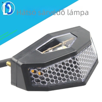 Motorkerékpár hátsó lámpa - LED, 12V, 3W, 3000LM, 3000K, 10000h