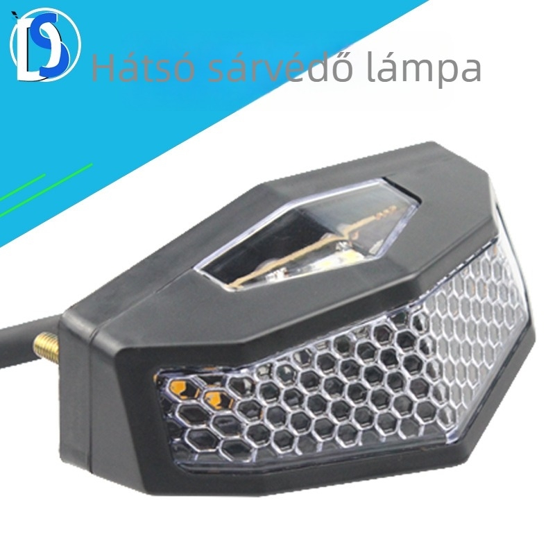 Motorkerékpár hátsó lámpa - LED, 12V, 3W, 3000LM, 3000K, 10000h