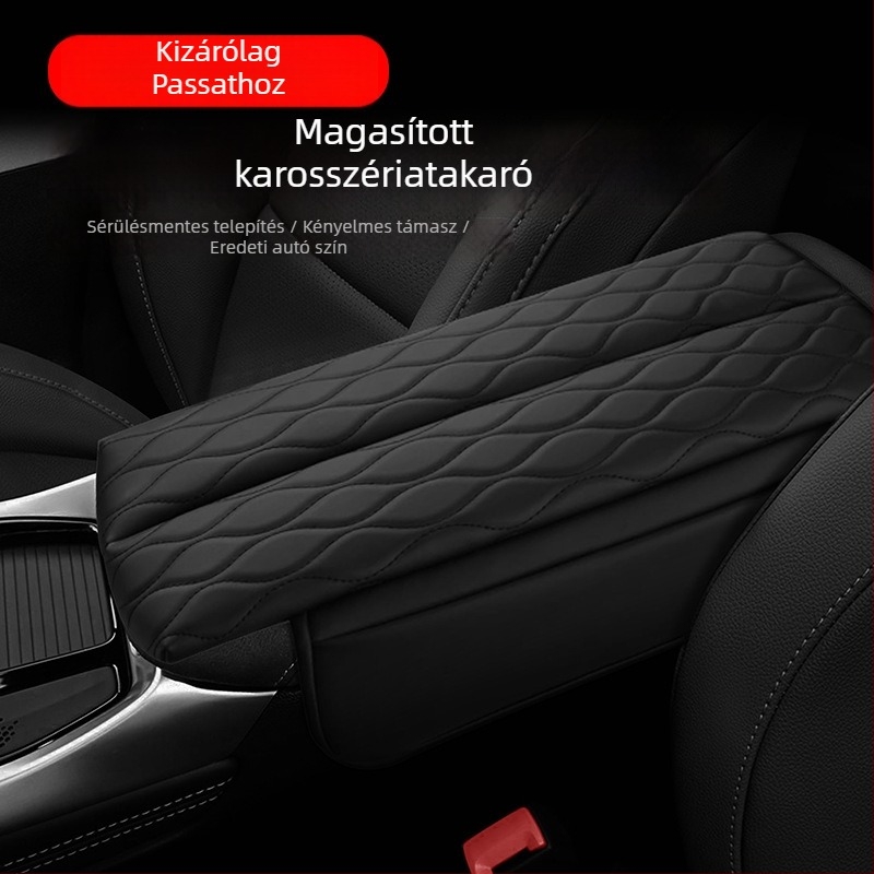 Volkswagen Passat könyöklő párna, megnövelt középső tároló, kopásálló belső módosítás