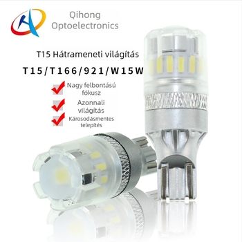 LED hátsó lámpa gépjárműhöz, modell T15/T16 921, 4W, DC10-30V, 500lm, 6000-6500K