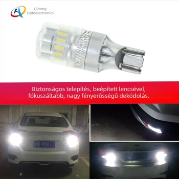 LED hátsó lámpa gépjárműhöz, modell T15/T16 921, 4W, DC10-30V, 500lm, 6000-6500K