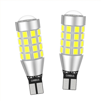 Autó hátsó tolatólámpa T15-2835-40w-fpc-tj canbus, 12–24V DC, 7W, 1000 lm, 6000–7000K, lencsével