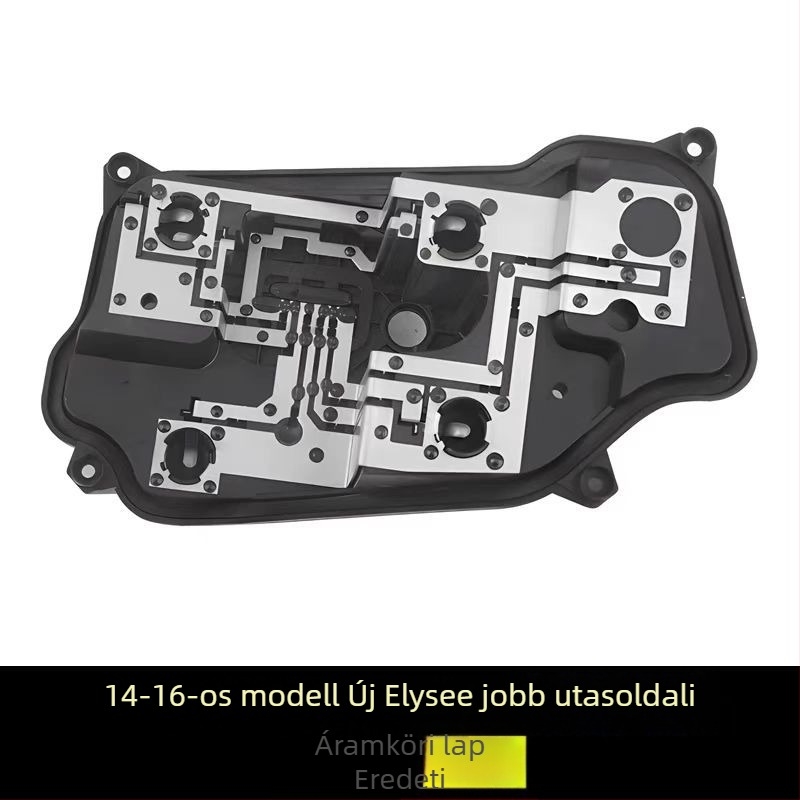 Elysee 14-16 hátsó fényszóró vezérlő PCB-je, alkatrészszámok P00035722101 P00035703101