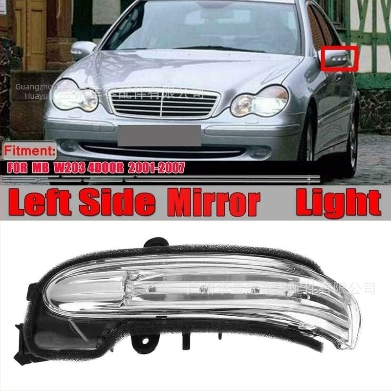 LED-es visszapillantó tükör jelzőfény Mercedes-Benz C-osztály W203 (A2038201521/A2038201621)