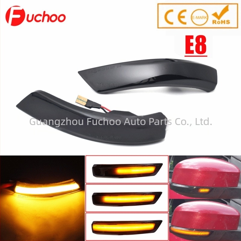 LED hátsó tükrök jelzőfénye Ford Focus MK3 / Mondeo Mk4-hez, modell D0186, 12V, 5W, ABS
