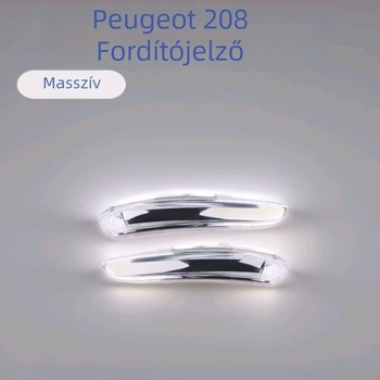 LED visszapillantó tükör LED fényszóró indexszel, 12V, modellek 1607512680/1607512580, Peugeot 208/2008