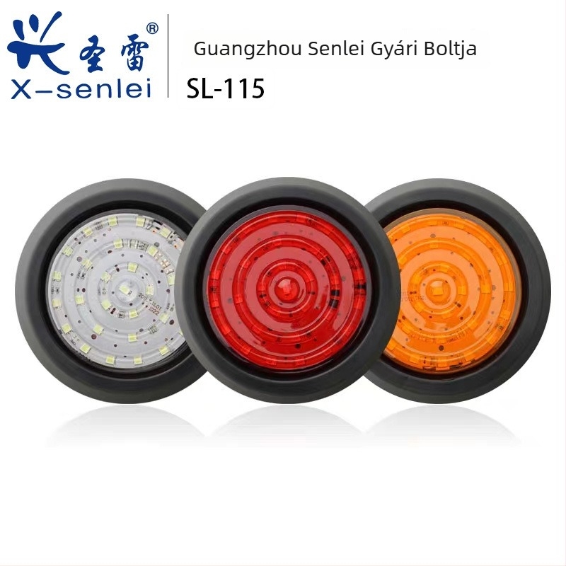 LED hátsó lámpa teherautóhoz, 24V, 6W, 1000lm, 50000h, modell XSL-0052
