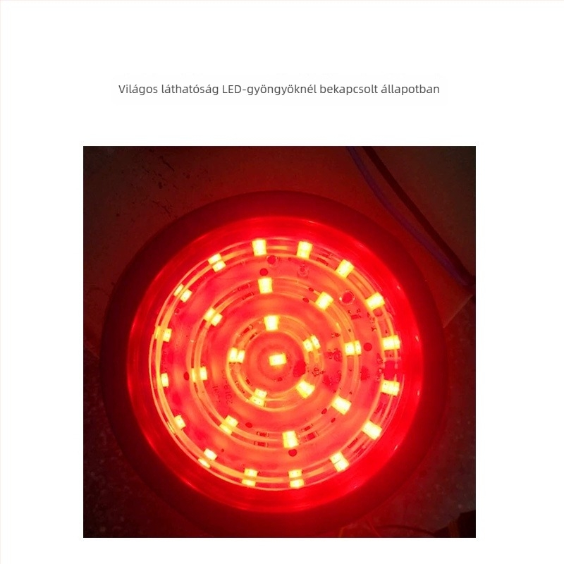 LED hátsó lámpa teherautóhoz, 24V, 6W, 1000lm, 50000h, modell XSL-0052