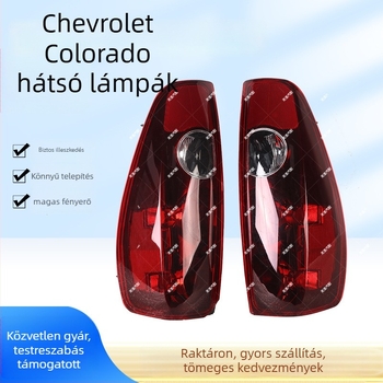 LED hátsó lámpák Chevrolet Colorado (2004–2012), akril burkolattal, 5000 lm fényáram