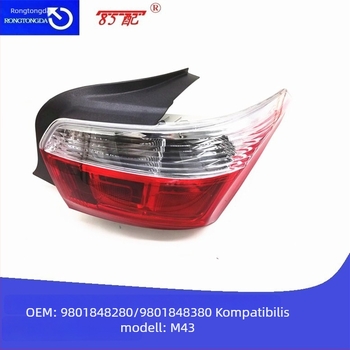 Citroën Elysee M43 hátsó lámpa – Modell 9801848280/9801848380, halogén fény, 55W, 12V