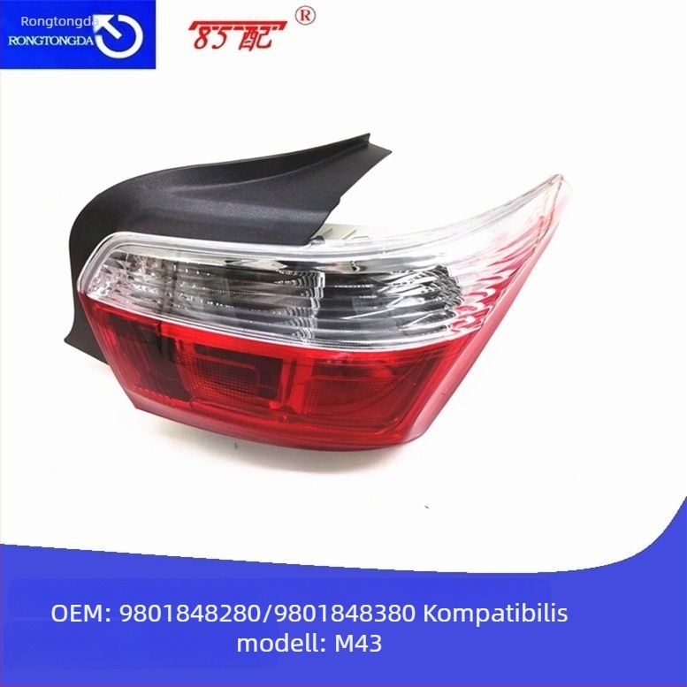 Citroën Elysee M43 hátsó lámpa – Modell 9801848280/9801848380, halogén fény, 55W, 12V