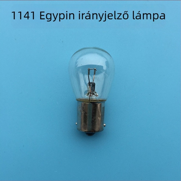 S25-ös autó hátsó lámpa – fék és index jelzőfény, 12/24V, 5–21W, wolframszál