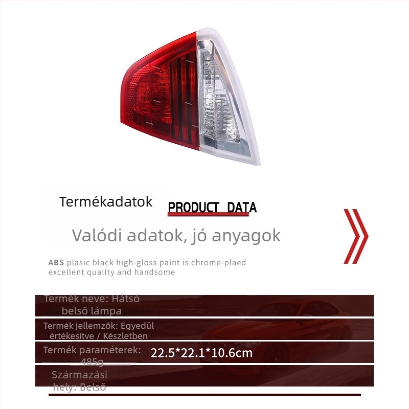 DEPO BMW 3 Series E90 hátsó lámpák ABS 63216937459