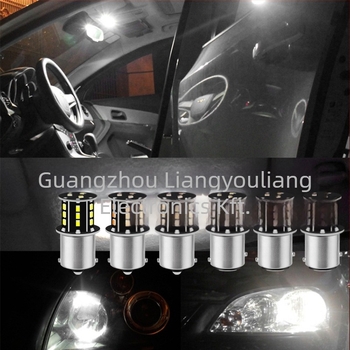 LED autójelző lámpa 1156/1157 (2016), 18 LED, 1.8W, 6/12/24V, 50 000 óra