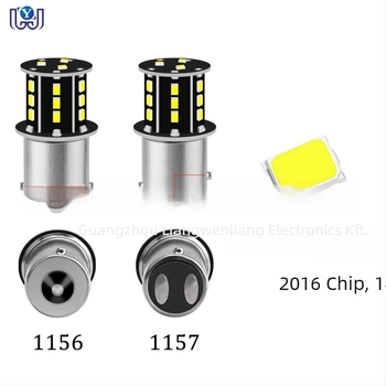 LED autójelző lámpa 1156/1157 (2016), 18 LED, 1.8W, 6/12/24V, 50 000 óra