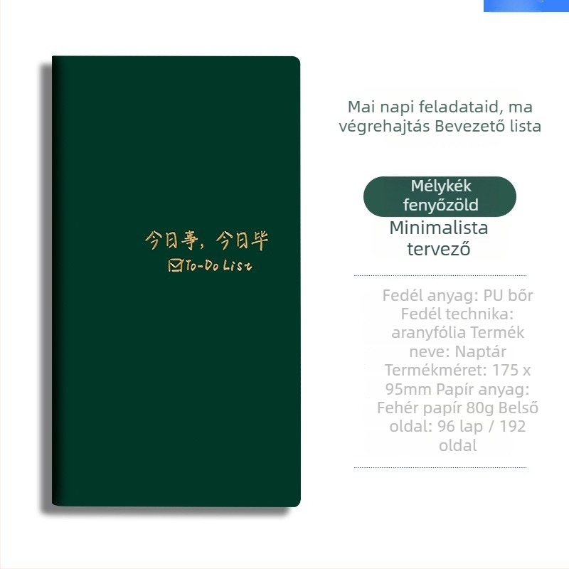 QTHERH által gyártott vázlatfüzet - PU fedél, varrott kötés, Dawlin papír