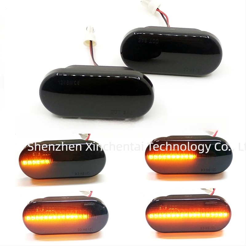 LED szekvenciális irányjelző fény VW Golf 3/4, Bora/Lupo, Passat, Polo – TYZ-006, 3W, 12V, LED+PC, 50 000 h