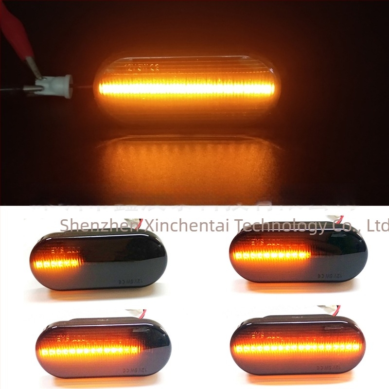 LED szekvenciális irányjelző fény VW Golf 3/4, Bora/Lupo, Passat, Polo – TYZ-006, 3W, 12V, LED+PC, 50 000 h