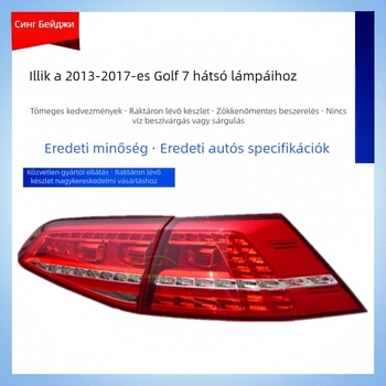 Volkswagen Golf 7 hátsó lámpa készlet (2013-2017) – féklámpa, indexlámpa és hátrameneti fény