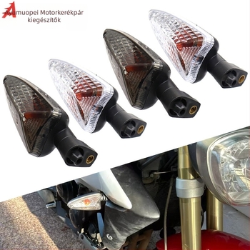 Ayomopai Motorkerékpár indexlámpa BMW-hez: R1200GS, R1200R, S1000RR, G310R, G310GS, F800GS, HP4 – 12V, 0.7W, modell 78784120, alkatrész-szám 45555