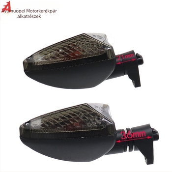 Ayomopai Motorkerékpár indexlámpa BMW-hez: R1200GS, R1200R, S1000RR, G310R, G310GS, F800GS, HP4 – 12V, 0.7W, modell 78784120, alkatrész-szám 45555