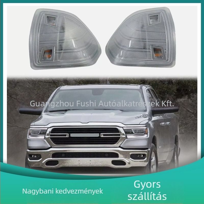LED tolató tükör hátsó jelzővel Dodge Ram 1500/2500, Fusdar, Modell FSD-116, 12V, Cikkszám 68302828AA / 68302829AA, Anyag PC+APP