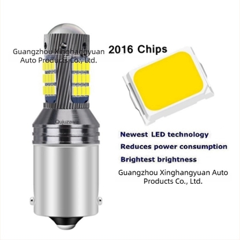 Autó LED fék- és indexlámpa 1157 BAY15D, 42SMD, 12V, 8W, 50.000 h