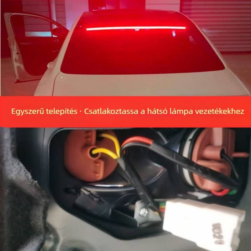 Magas pozíciójú LED féklámpa csík – 12V, 10W, 1000 lm