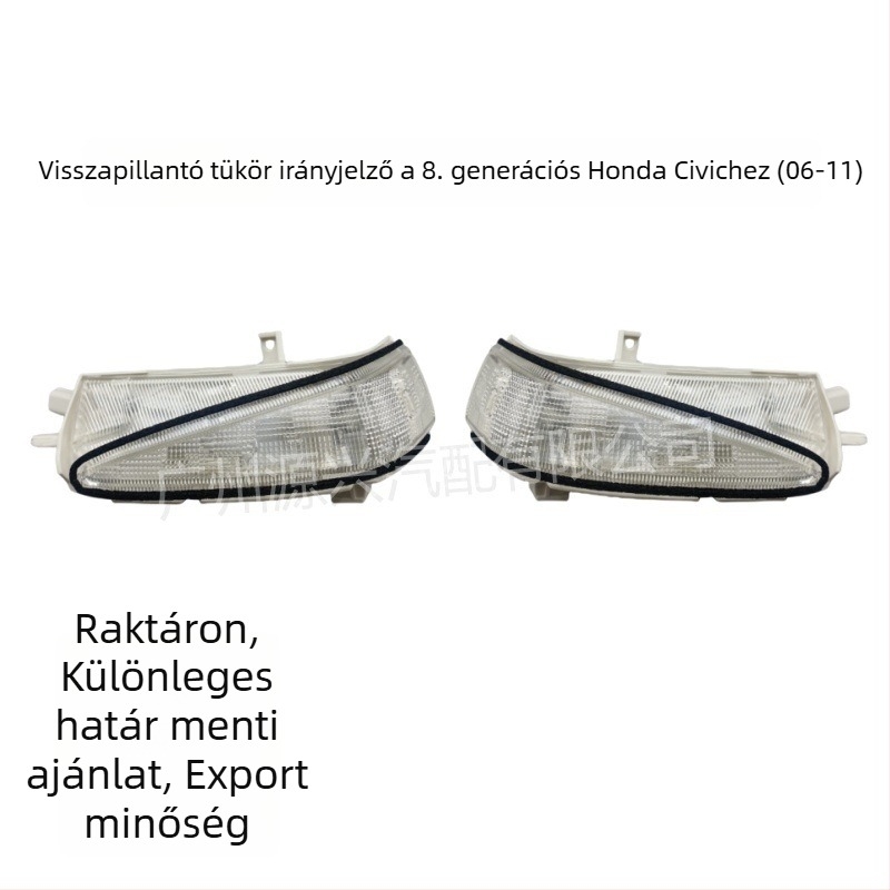 Honda Civic 2006–2011 nyolcadik generációjához: visszapillantó tükör világításának burkolat, indexfedél, hátrameneti fény
