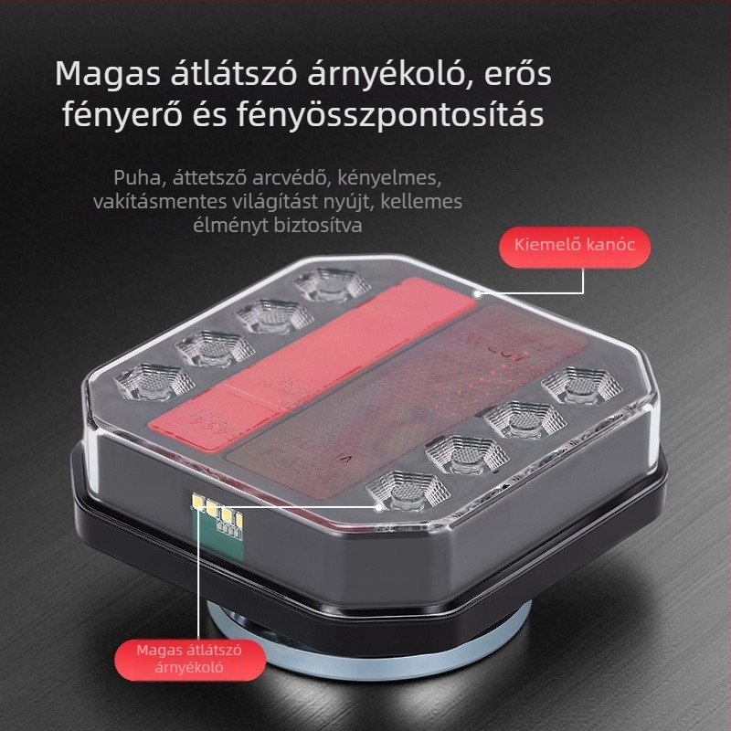LED hátsó lámpa, modell Jd–rv3; LED fényforrás; általános kompatibilitás; élettartam 500000 óra