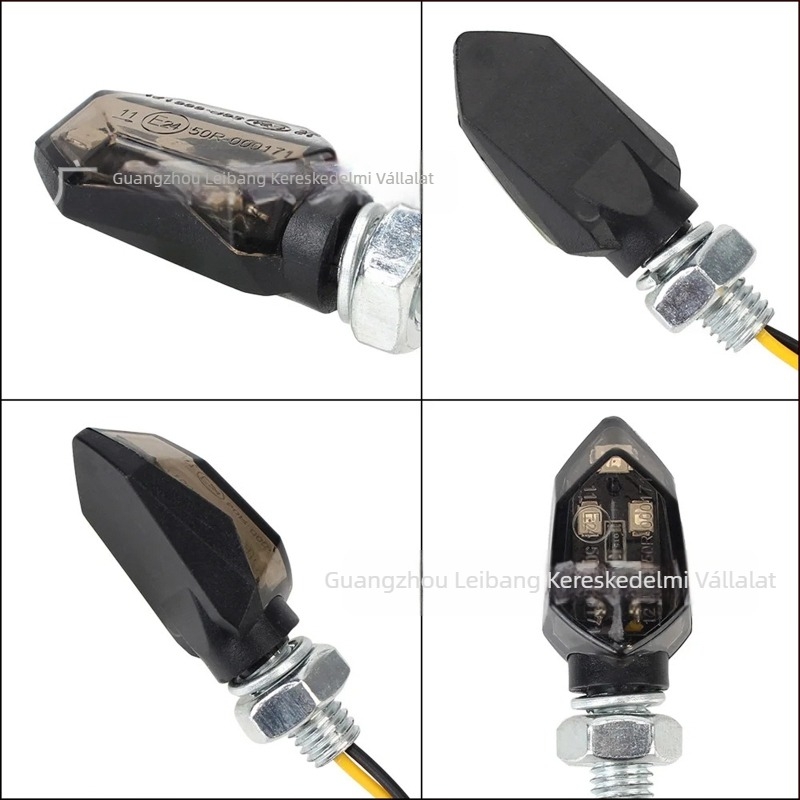 Universal 12V motorkerékpár irányjelző - 5 LED, ABS LB-125