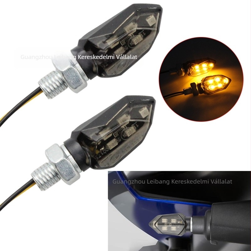 Universal 12V motorkerékpár irányjelző - 5 LED, ABS LB-125