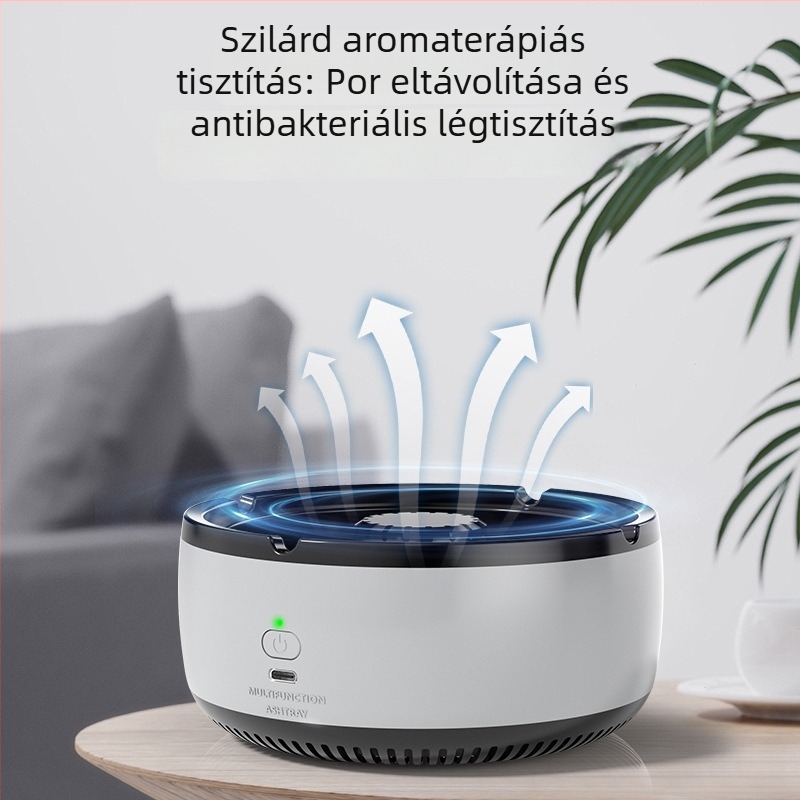 Intelligens hamutál töltéssel és levegőtisztítóval otthonra, nappaliba, irodába és az autóba – kreatív ajándék